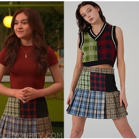 The Ragged Priest Multicolor Patchwork Skirt - Picture 14 of 14